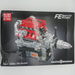 Like new Mould King 10204 V8 Engine Building Blocks Set
